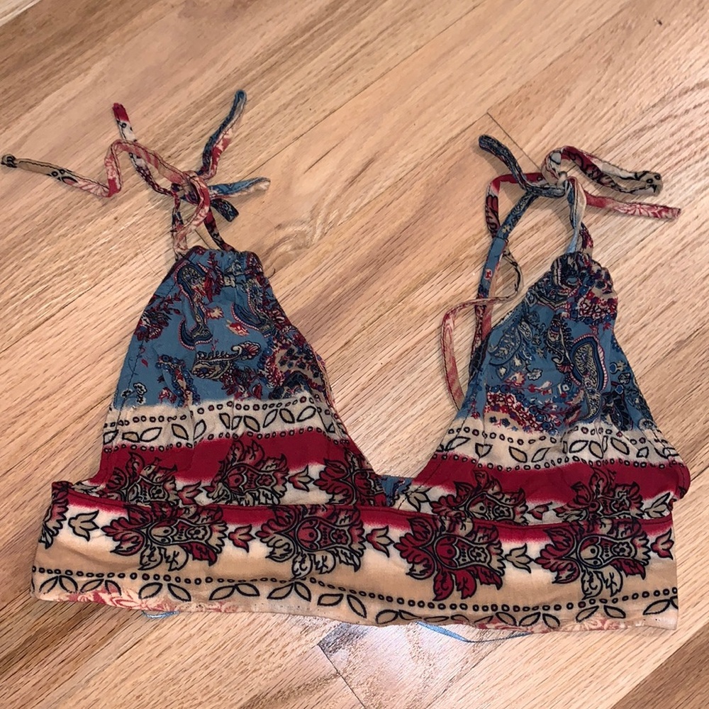 Bandana print festival shirt